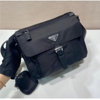 Trendy Design Prada Re-Nylon shoulder bag 1BD994 Black 2026