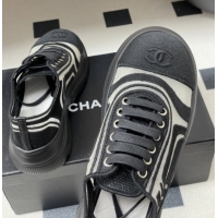 Top Grade Chanel Mesh & Mixed Fibers Sneakers G46509 Black 2026