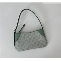 Promotional Gucci GG Canvas Emblem Mini Shoulder bag 820696 Green 2026
