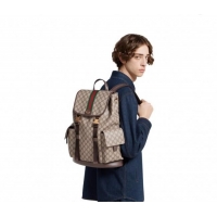 Buy Discount Gucci Mens Ophidia large backpack bag 839110 Beige/Brown 2026