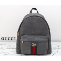 Best Quality Gucci Mens Ophidia Suede medium backpack bag 834466 Grey 2026