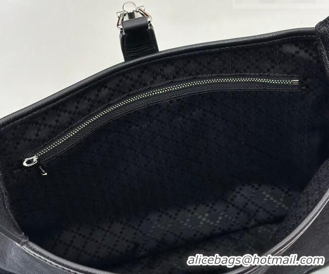 Pretty Style Gucci Jackie Slim medium shoulder bag in GG Canvas 863136 Black 2026