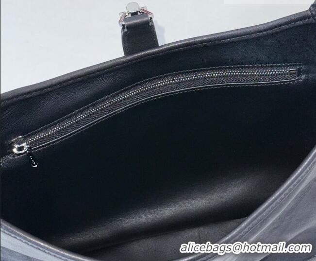 Buy Cheap Gucci Jackie Slim medium shoulder bag in Lambskin Leather 863136 Black 2026