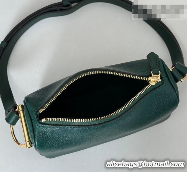Grade Design Gucci Half Horsebit mini shoulder bag in Grainy Leather 860784 Dark Green 2026