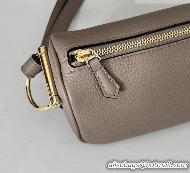 Good Discount Gucci Half Horsebit mini shoulder bag in Grainy Leather 860784 Taupe 2026