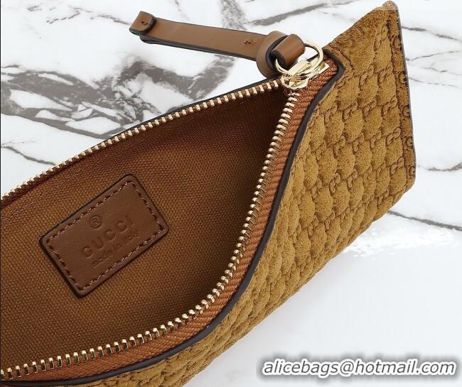 Grade Quality Gucci Giglio Small Tote Bag in GG Suede 860845 Brown 2026