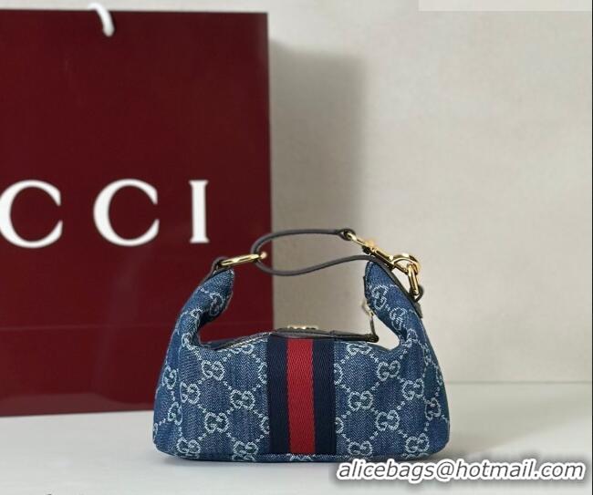 Buy Inexpensive Gucci Vanity mini bag in GG Denim 861775 Blue 2026