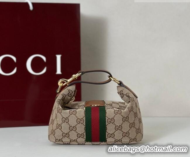 Buy Discount Gucci Vanity mini bag in GG Canvas 861775 Beige/Brown 2026