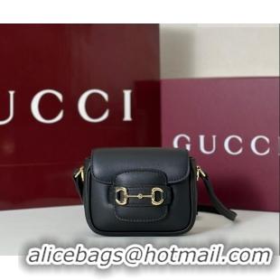 Affordable Price Gucci Horsebit 1955 Leather Micro Bag 851620 Black 2026