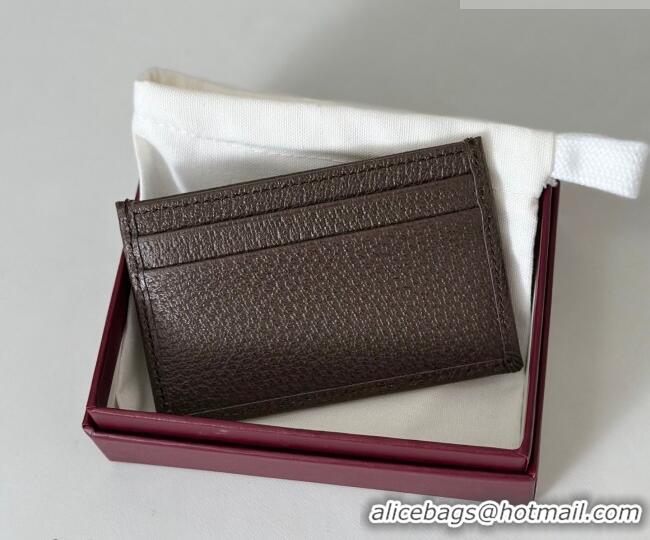 Promotional Gucci Card Case in Camouflage GG Fabric 834795 Green/Yellow 2026