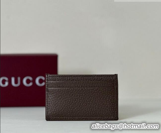 Promotional Gucci Card Case in Camouflage GG Fabric 834795 Green/Yellow 2026