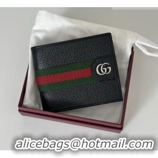 Good Looking Gucci Bi-fold Wallet in Leather 834271 Black 2026