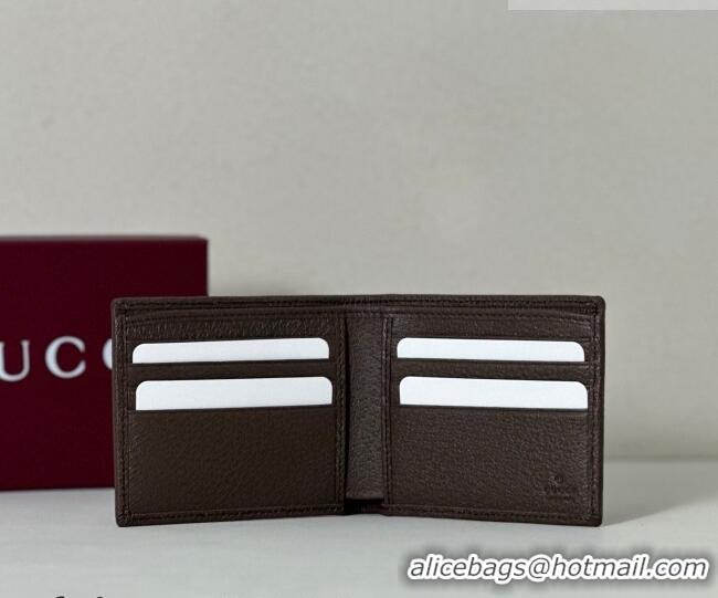 New Design Gucci Bi-fold Wallet in Camouflage GG Fabric 834271 Blue 2026