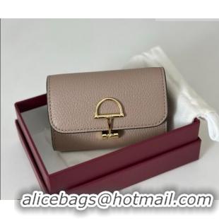 Promotional Gucci Softbit Leather card case with Half Horsebit 828148 Taupe 2026