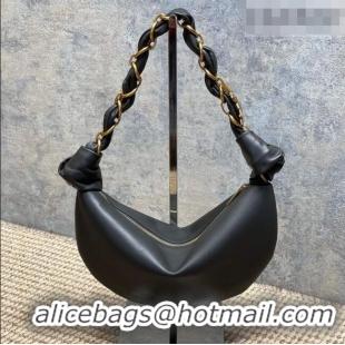Luxury Cheap Saint Laurent Amalia Mini Hobo Bag in Calfskin Leather 862558 Grey 2026