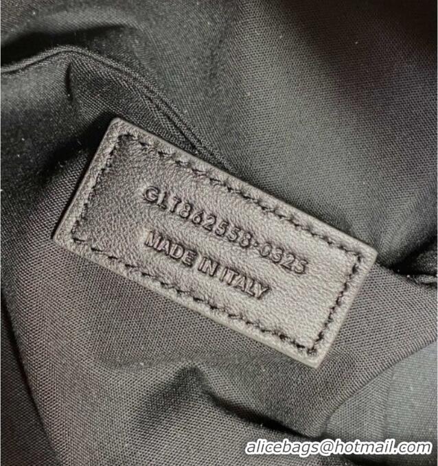 Top Design Saint Laurent Amalia Mini Hobo Bag in Calfskin Leather 862558 Burgundy 2026