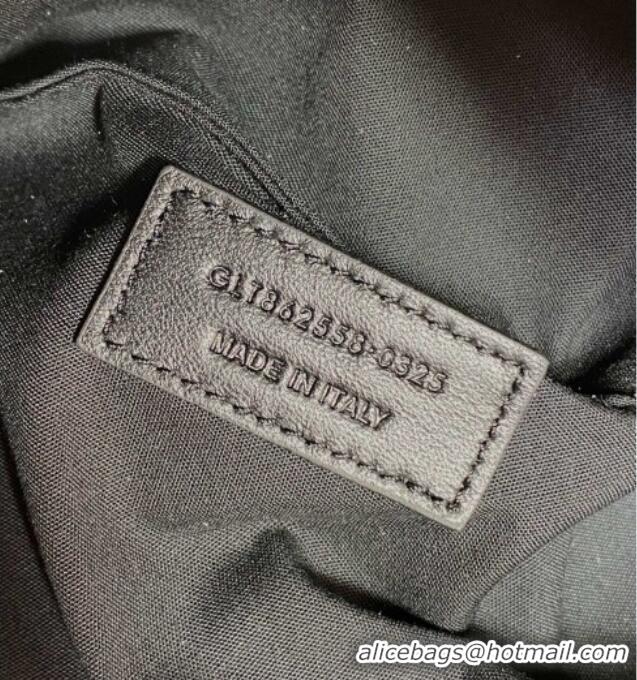 Best Price Saint Laurent Amalia Mini Hobo Bag in Calfskin Leather 862558 Musk Green 2026