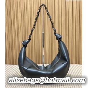 Best Design Saint Laurent Amalia Hobo Bag in Calfskin Leather 862210 Grey 2026