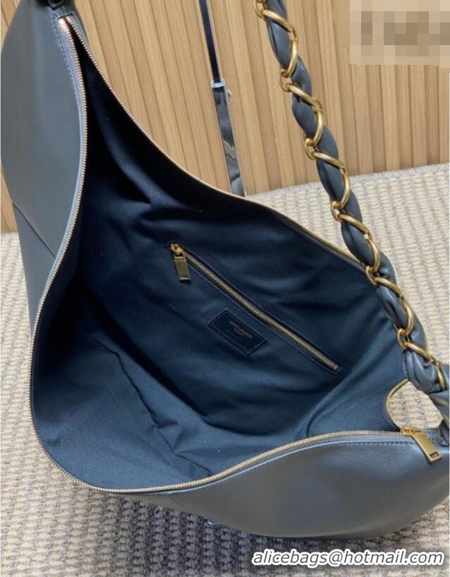 Best Design Saint Laurent Amalia Hobo Bag in Calfskin Leather 862210 Grey 2026