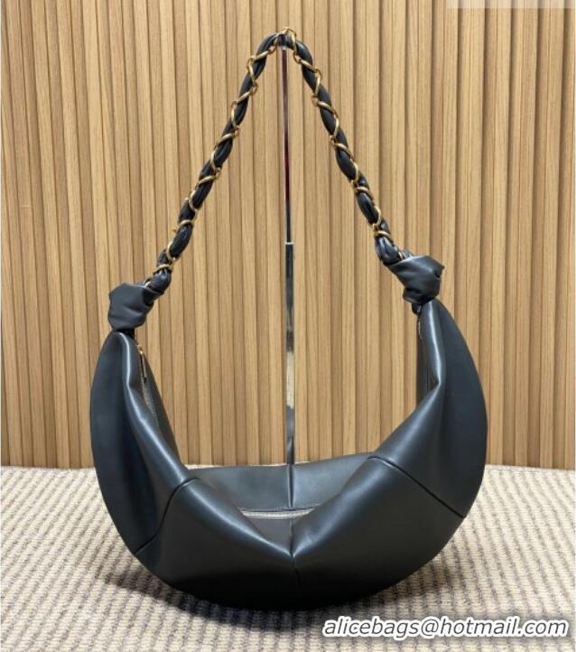 Best Design Saint Laurent Amalia Hobo Bag in Calfskin Leather 862210 Grey 2026