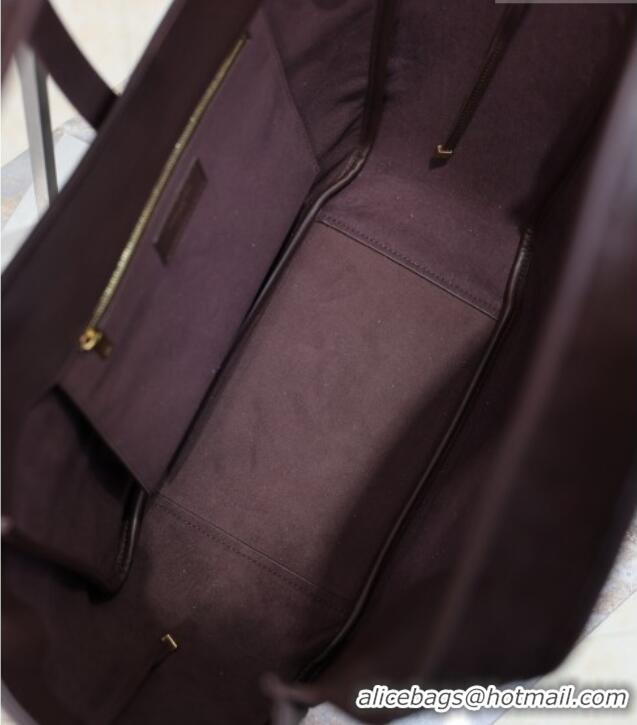 Affordable Price Saint Laurent Bea Tote Bag in Pony Hair 763435 Coffee 2026