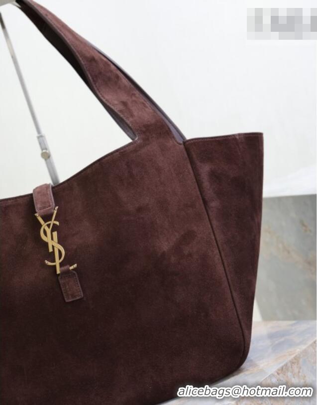 Super Quality Saint Laurent Bea Tote Bag in Suede 763435 Coffee 2026