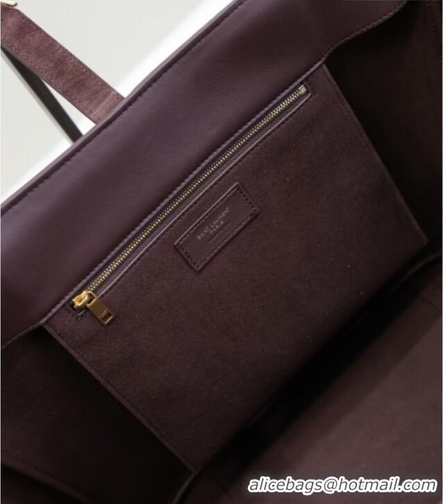 Super Quality Saint Laurent Bea Tote Bag in Suede 763435 Coffee 2026