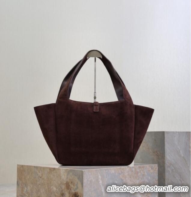 Super Quality Saint Laurent Bea Tote Bag in Suede 763435 Coffee 2026