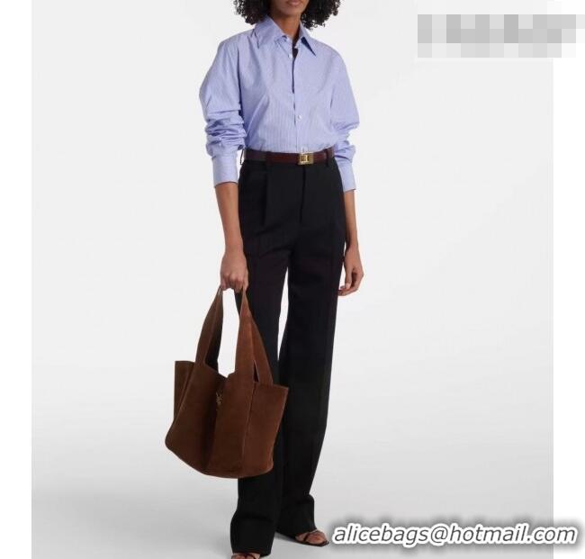 Reasonable Price Saint Laurent Bea Tote Bag in Suede 763435 Caramel 2026