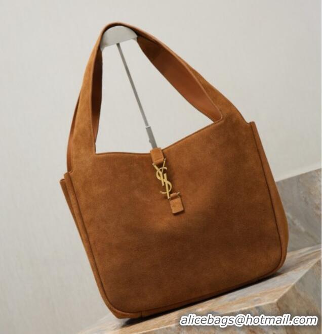 Reasonable Price Saint Laurent Bea Tote Bag in Suede 763435 Caramel 2026