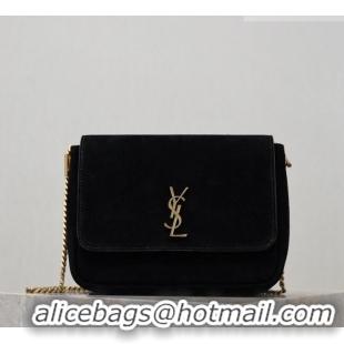 Grade Design Saint Laurent Kate Chain Bag in Suede 544116 Black 2026