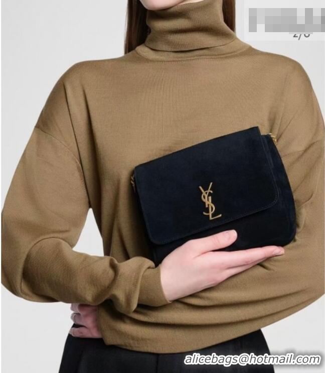 Grade Design Saint Laurent Kate Chain Bag in Suede 544116 Black 2026