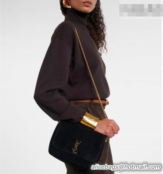 Grade Design Saint Laurent Kate Chain Bag in Suede 544116 Black 2026