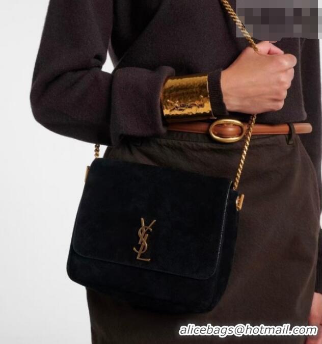 Grade Design Saint Laurent Kate Chain Bag in Suede 544116 Black 2026