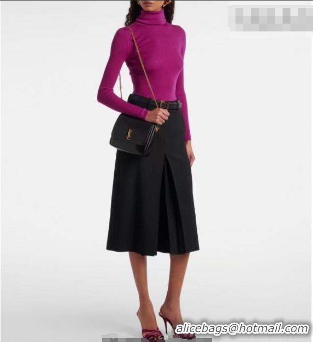 Best Price Saint Laurent Kate Chain Bag in Smooth Leather 544116 Black 2026