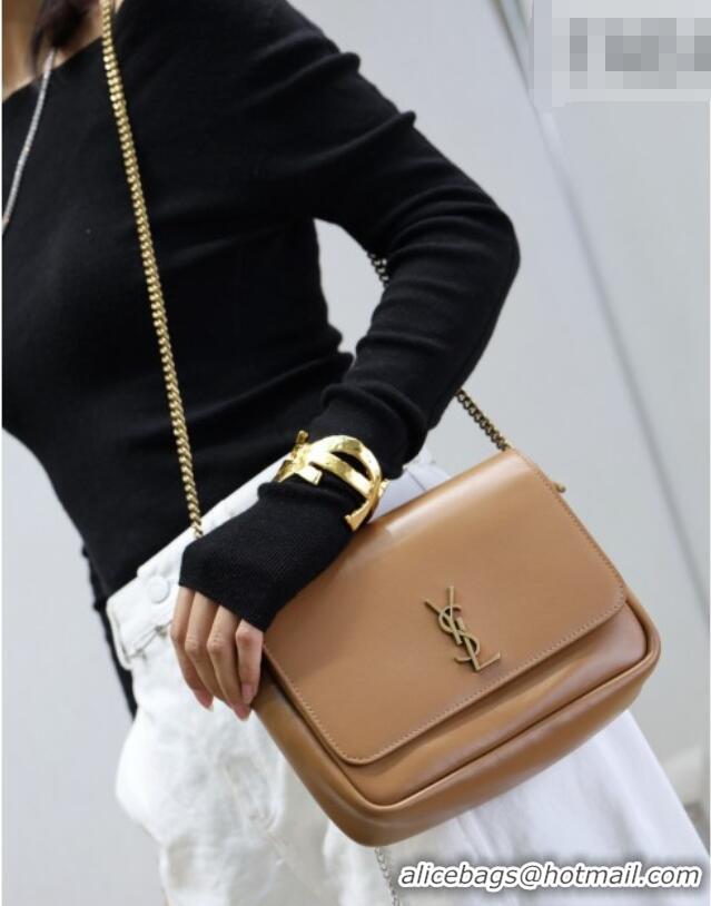 Top Quality Saint Laurent Kate Chain Bag in Smooth Leather 544116 Clay Yellow 2026