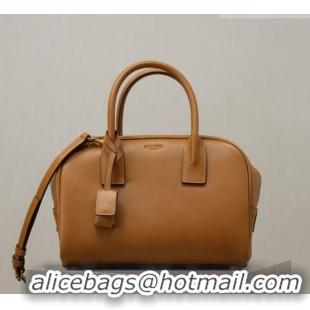 Famous Brand Saint Laurent SAC DE JOUR Boston Bag in Smooth Leather 851694 Brown 2026