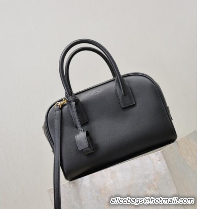 Top Grade Saint Laurent SAC DE JOUR Boston Bag in Smooth Leather 851694 Black 2026
