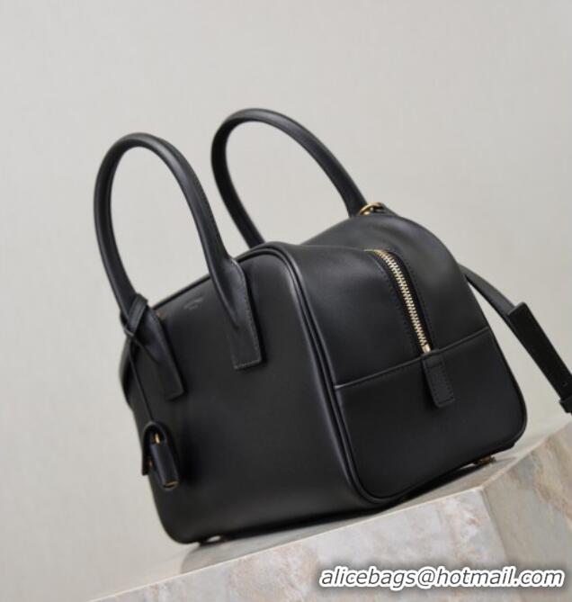 Top Grade Saint Laurent SAC DE JOUR Boston Bag in Smooth Leather 851694 Black 2026