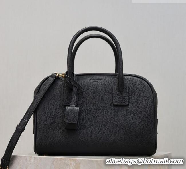 Super Quality Saint Laurent SAC DE JOUR Boston Bag in Grained Leather 851694 Black 2026