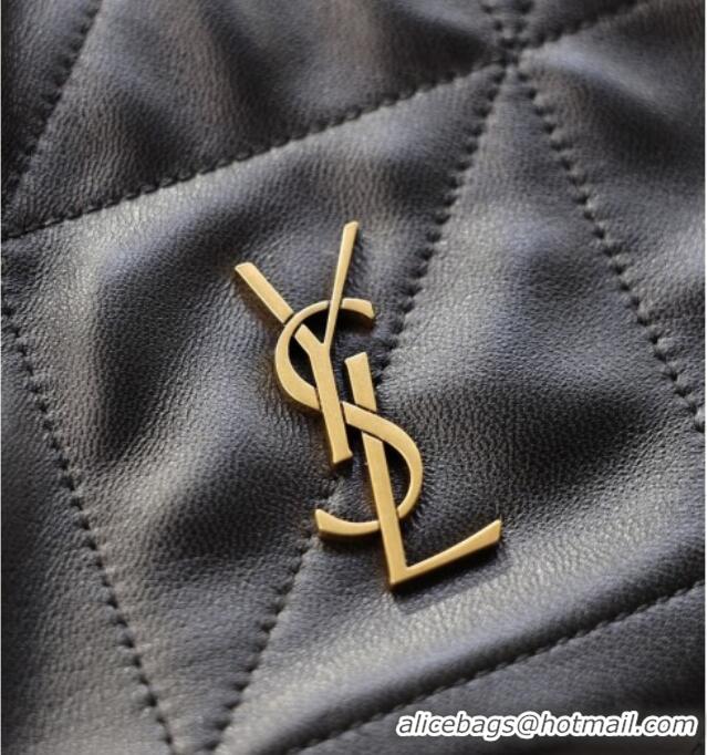 Best Price Saint Laurent Jamie Shoulder Pouch Bag in Lambskin Leather 862712 Black 2026