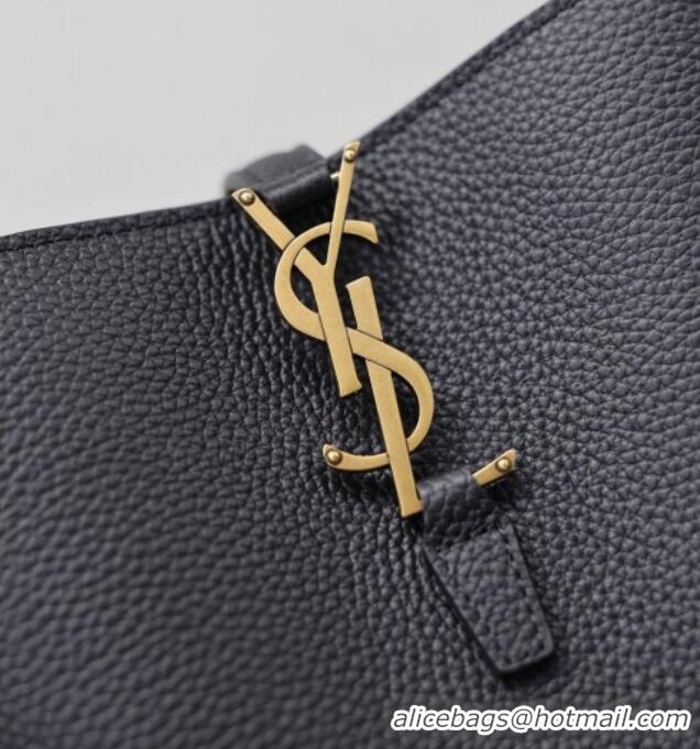 Top Grade Saint Laurent LE 37 Small Bucket Bag in Grained leather 749036 Black 2026