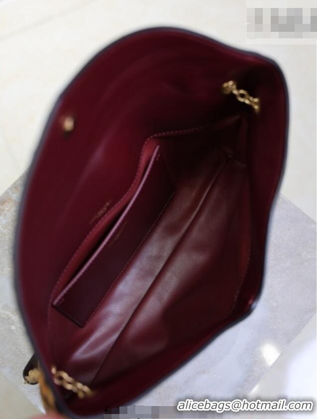 New Design Saint Laurent Cassandre Large Envelope Pouch in Leopard Print Pony Hair 769307 2025