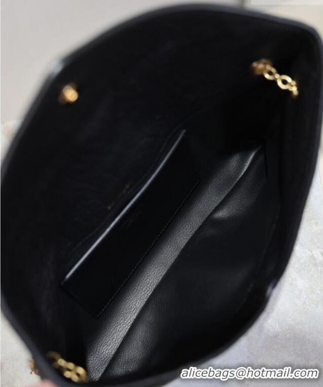 Market Sells Saint Laurent Cassandre Large Envelope Pouch in Grained Leather with Chain 769307 Black 2025