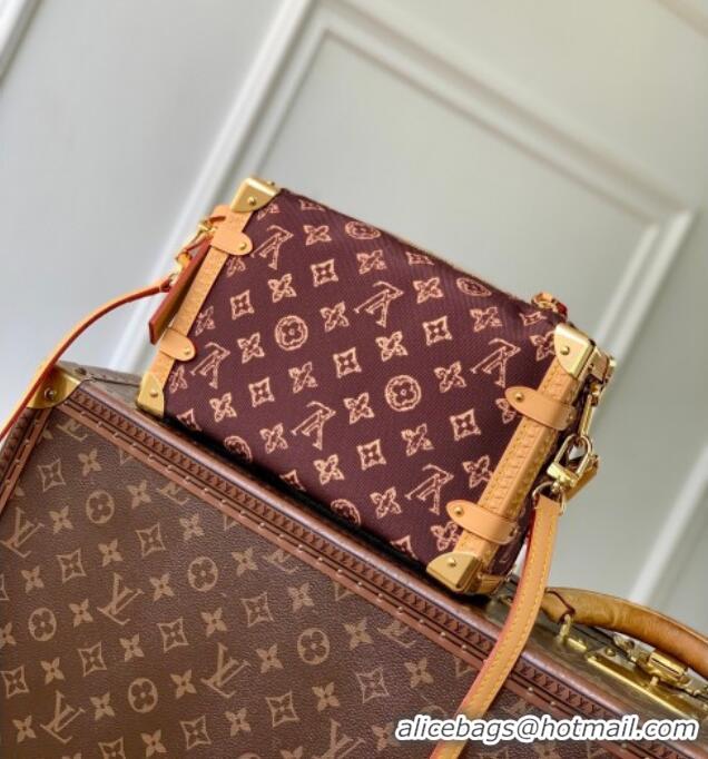 ​Buy Inexpensive Louis Vuitton Side Trunk MM Bag in Monogram Origine Ebène Canvas M27516 2026