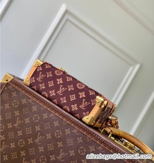 ​Buy Inexpensive Louis Vuitton Side Trunk MM Bag in Monogram Origine Ebène Canvas M27516 2026
