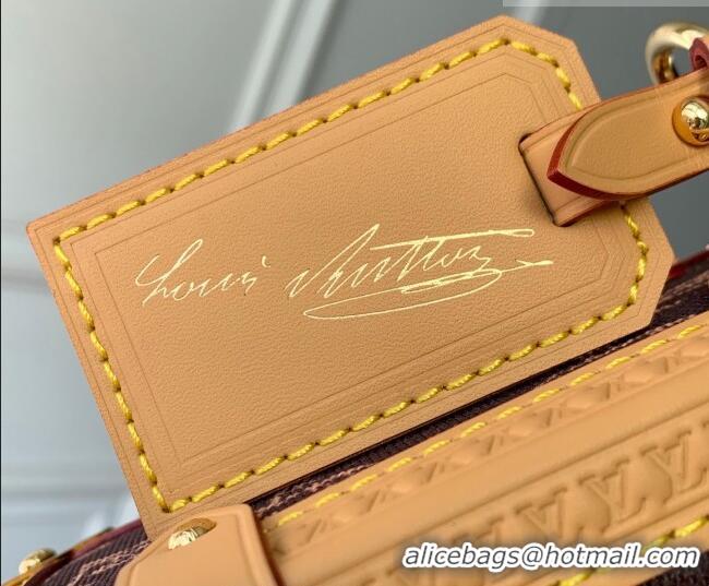 ​Buy Inexpensive Louis Vuitton Side Trunk MM Bag in Monogram Origine Ebène Canvas M27516 2026