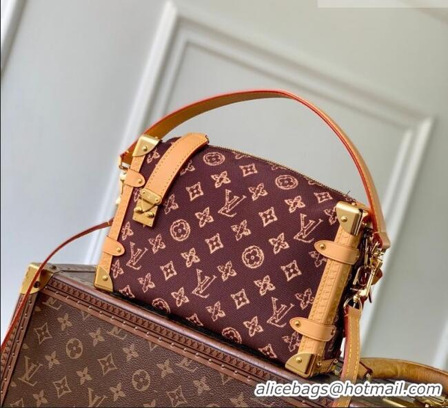 ​Buy Inexpensive Louis Vuitton Side Trunk MM Bag in Monogram Origine Ebène Canvas M27516 2026