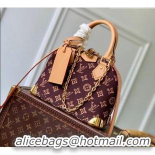 Big Discount Louis Vuitton Alma Trunk BB Bag in Monogram Original Ebène Canvas M28105 2026