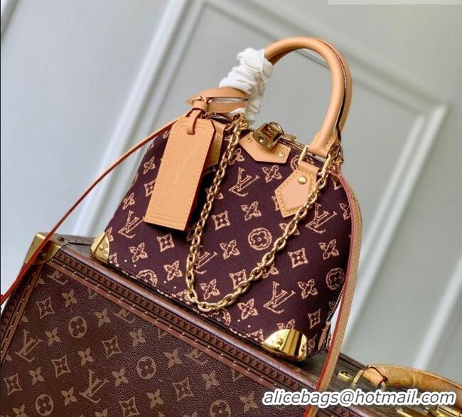 Big Discount Louis Vuitton Alma Trunk BB Bag in Monogram Original Ebène Canvas M28105 2026